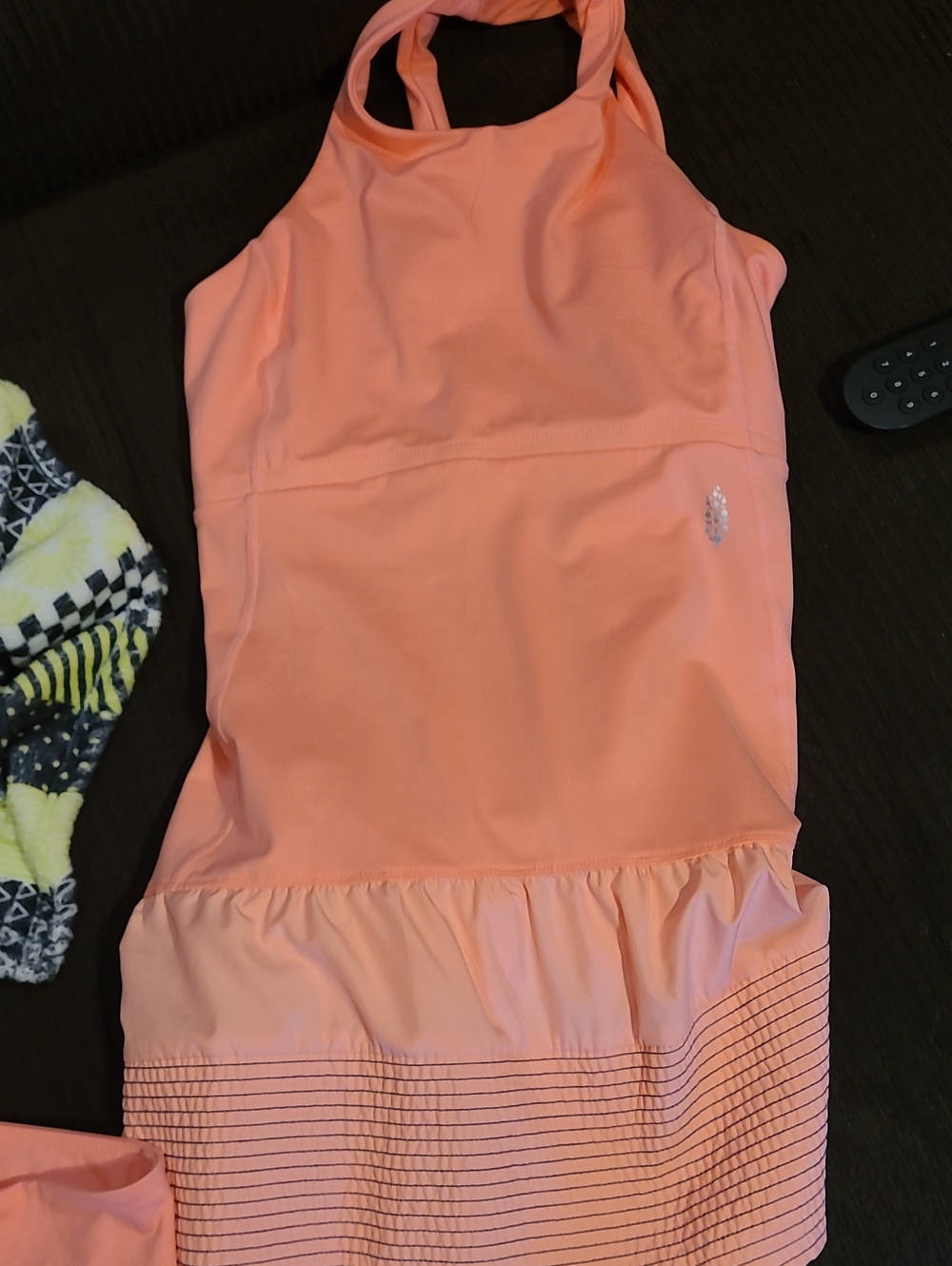 FP Movement Coral Halter Tennis Dress